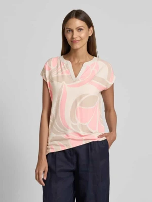 T-shirt z dekoltem w serek Betty Barclay