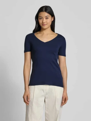T-shirt z dekoltem w serek Christian Berg Woman