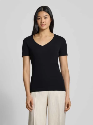 T-shirt z dekoltem w serek Christian Berg Woman
