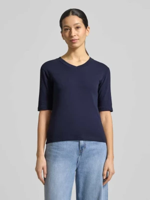 T-shirt z dekoltem w serek Christian Berg Woman