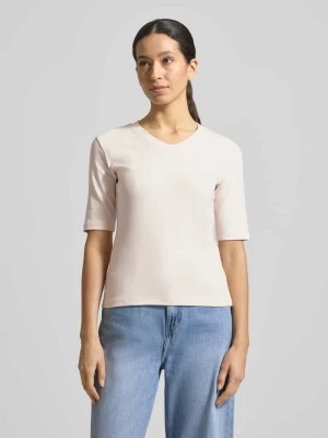 T-shirt z dekoltem w serek Christian Berg Woman