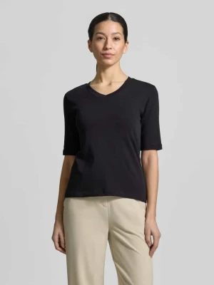 T-shirt z dekoltem w serek Christian Berg Woman