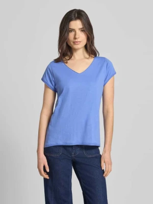 t-shirt z dekoltem w serek Christian Berg Woman