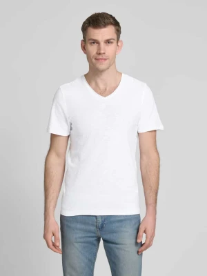 T-shirt z dekoltem w serek MCNEAL