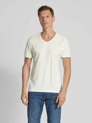 T-shirt z dekoltem w serek MCNEAL