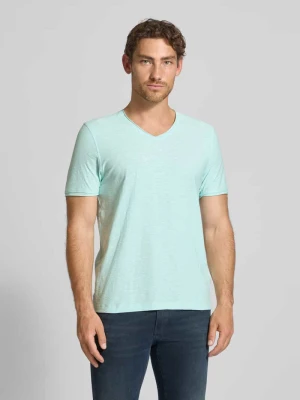 T-shirt z dekoltem w serek MCNEAL