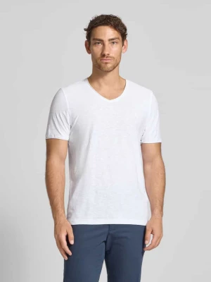 T-shirt z dekoltem w serek MCNEAL