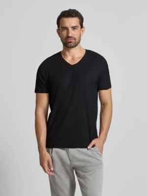 T-shirt z dekoltem w serek MCNEAL