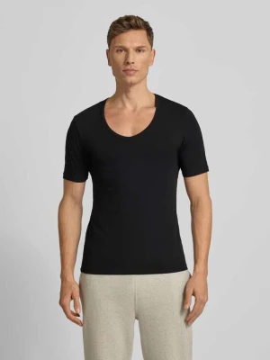 T-shirt z dekoltem w serek MCNEAL