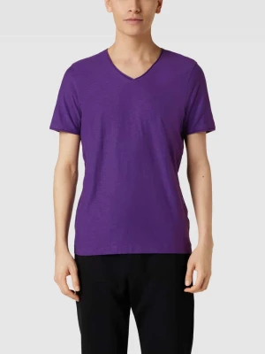 T-shirt z dekoltem w serek MCNEAL