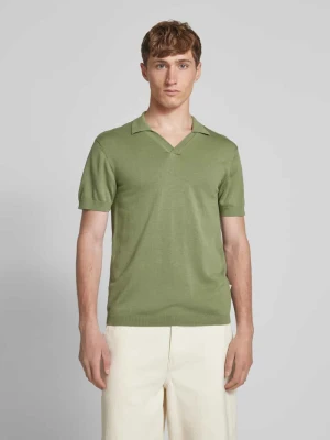 T-shirt z dekoltem w serek model ‘ALLI’ Blend
