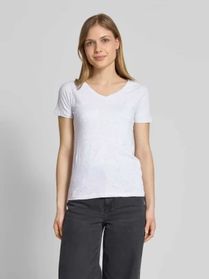 T-shirt z dekoltem w serek model ‘GAMIPY’ American vintage