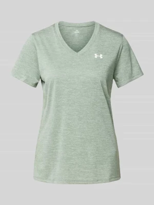 T-shirt z dekoltem w serek Under Armour