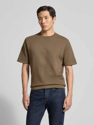 t-shirt z detal z logo model 'MILANO' Jack & Jones Premium