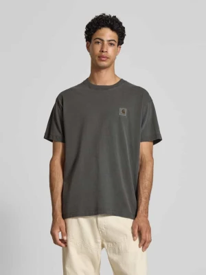 Zdjęcie produktu t-shirt z detal z logo model 'Nelson' Carhartt WIP Czarny