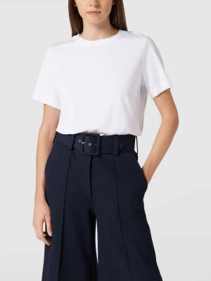 T-shirt z detalami z logo Boss