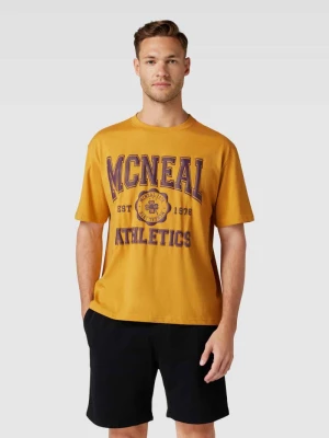 T-shirt z detalami z logo MCNEAL