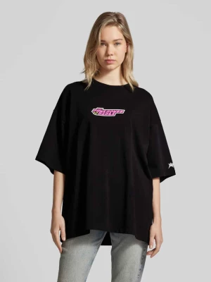Powerpuff Girls x REVIEW — T-shirt z detalami z logo
