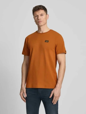 t-shirt z detale z logo i okrągły dekolt PME Legend