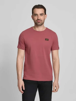 t-shirt z detale z logo i okrągły dekolt PME Legend