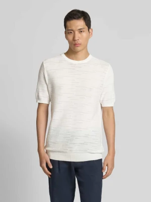 T-shirt z detalem z logo Antony Morato