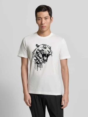 T-shirt z detalem z logo Antony Morato