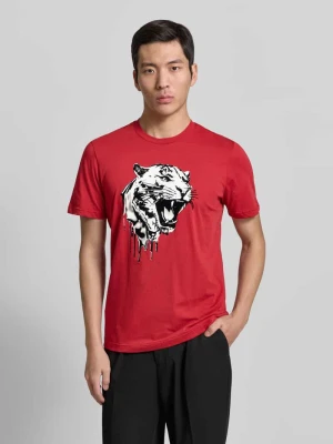 T-shirt z detalem z logo Antony Morato