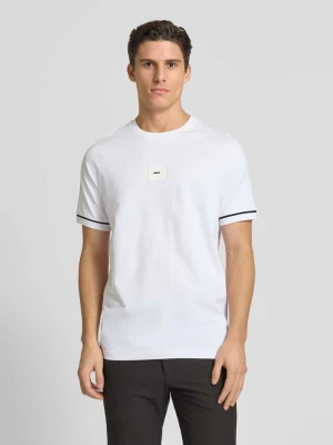 T-shirt z detalem z logo BOSS Green