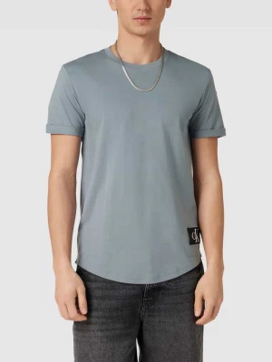 T-shirt z detalem z logo Calvin Klein Jeans