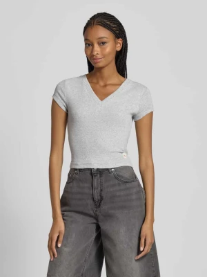 T-shirt z detalem z logo Calvin Klein Jeans
