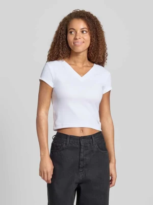 T-shirt z detalem z logo Calvin Klein Jeans