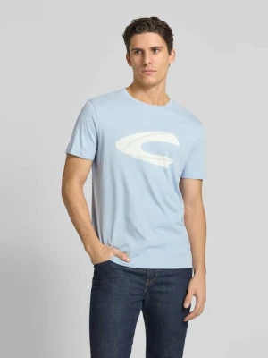 T-shirt z detalem z logo camel active