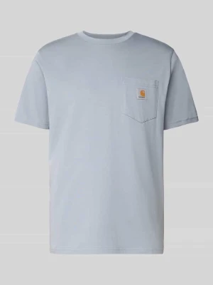 T-shirt z detalem z logo Carhartt Work In Progress