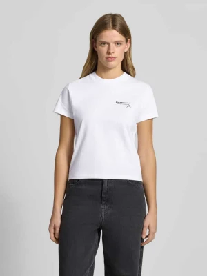 T-shirt z detalem z logo Carhartt Work In Progress