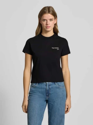 T-shirt z detalem z logo Carhartt Work In Progress