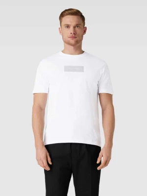 T-shirt z detalem z logo CK Calvin Klein