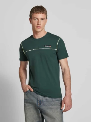 T-shirt z detalem z logo Ellesse