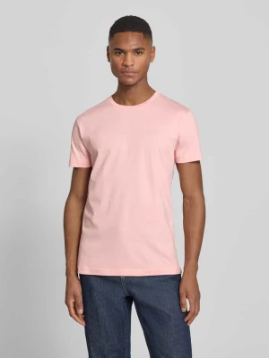 t-shirt z detalem z logo Gant