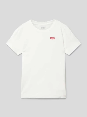 T-shirt z detalem z logo Levi’s® Kids