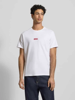 t-shirt z detalem z logo Levi's®