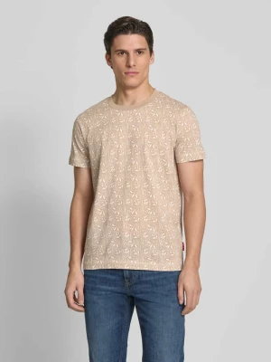 T-shirt z detalem z logo model ‘Andri’ JOOP! JEANS