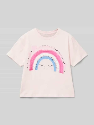 T-shirt z detalem z logo model ‘DITTO’ name it