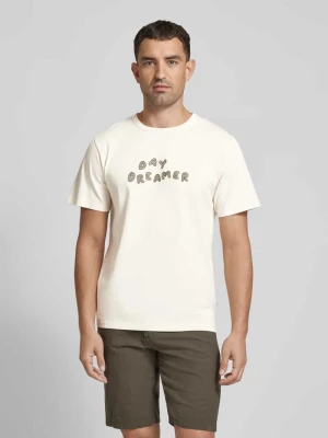 T-shirt z detalem z logo model ‘DREAM’ Forét