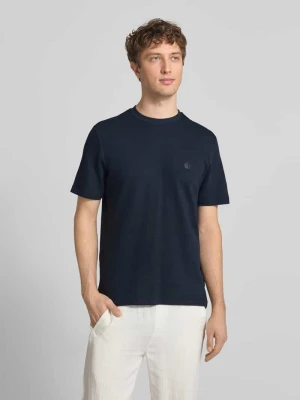 t-shirt z detalem z logo model 'FILLIP' Blend