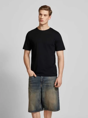 T-shirt z detalem z logo model ‘ORGANIC’ jack & jones