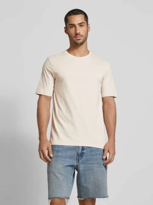 T-shirt z detalem z logo model ‘ORGANIC’ jack & jones