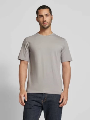 T-shirt z detalem z logo model ‘ORGANIC’ jack & jones