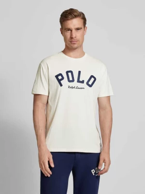 T-shirt z detalem z logo Polo Ralph Lauren