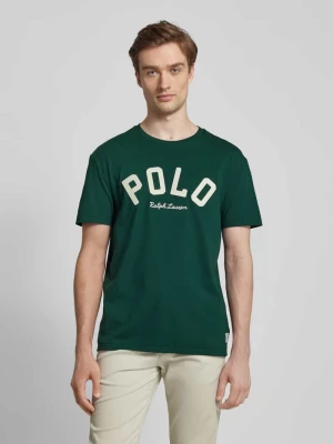 T-shirt z detalem z logo Polo Ralph Lauren