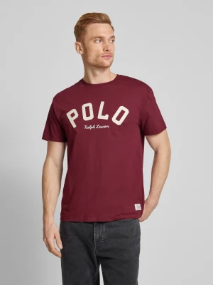 T-shirt z detalem z logo Polo Ralph Lauren